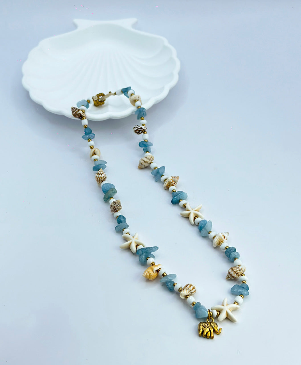 Necklace - Blue Stone