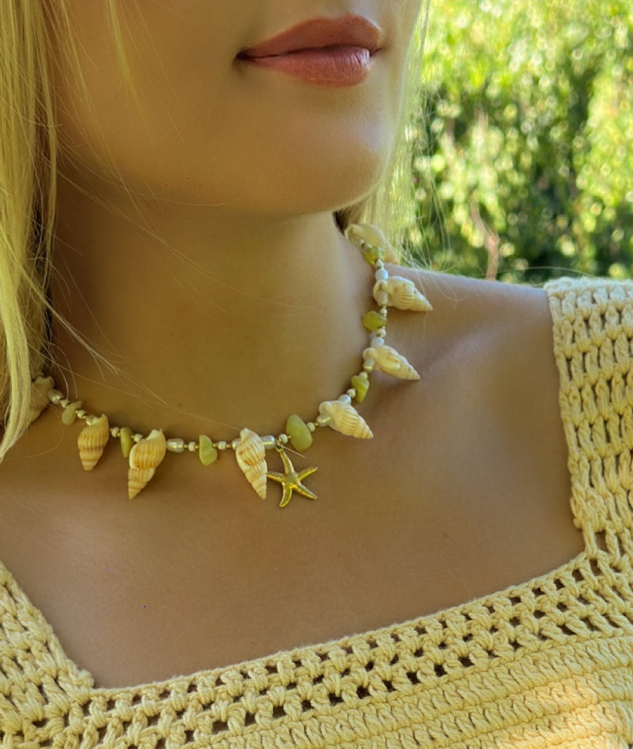 Necklace - Summer Greenery