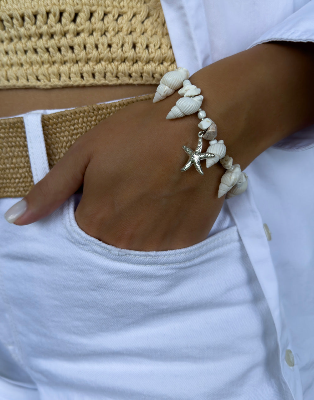 Bracelet - White Elegance