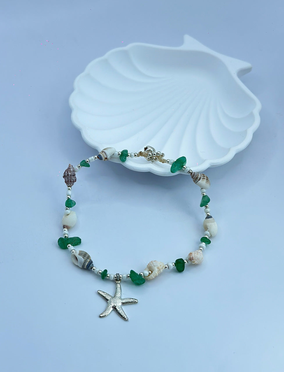 Ankle Bracelet - Green Dream