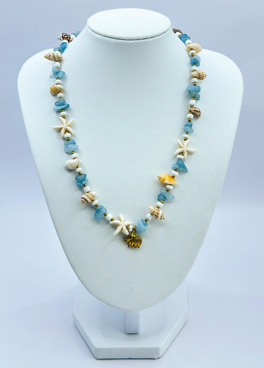 Necklace - Blue Stone