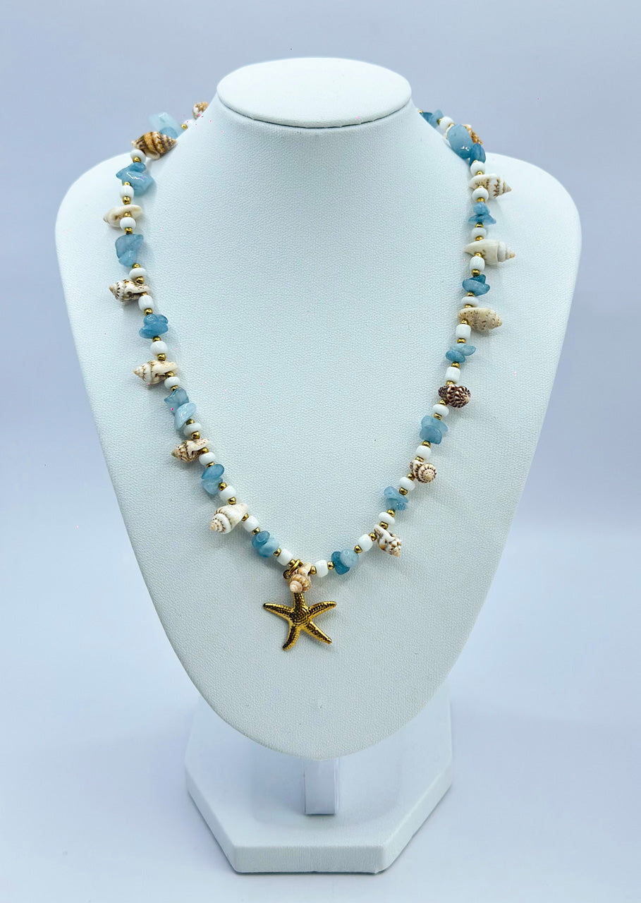 Necklace - Blue Stone