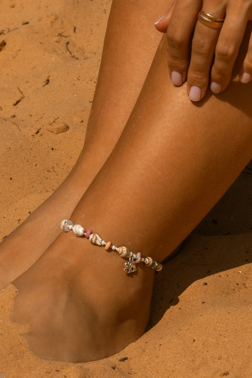 Ankle Bracelet - Color Charm