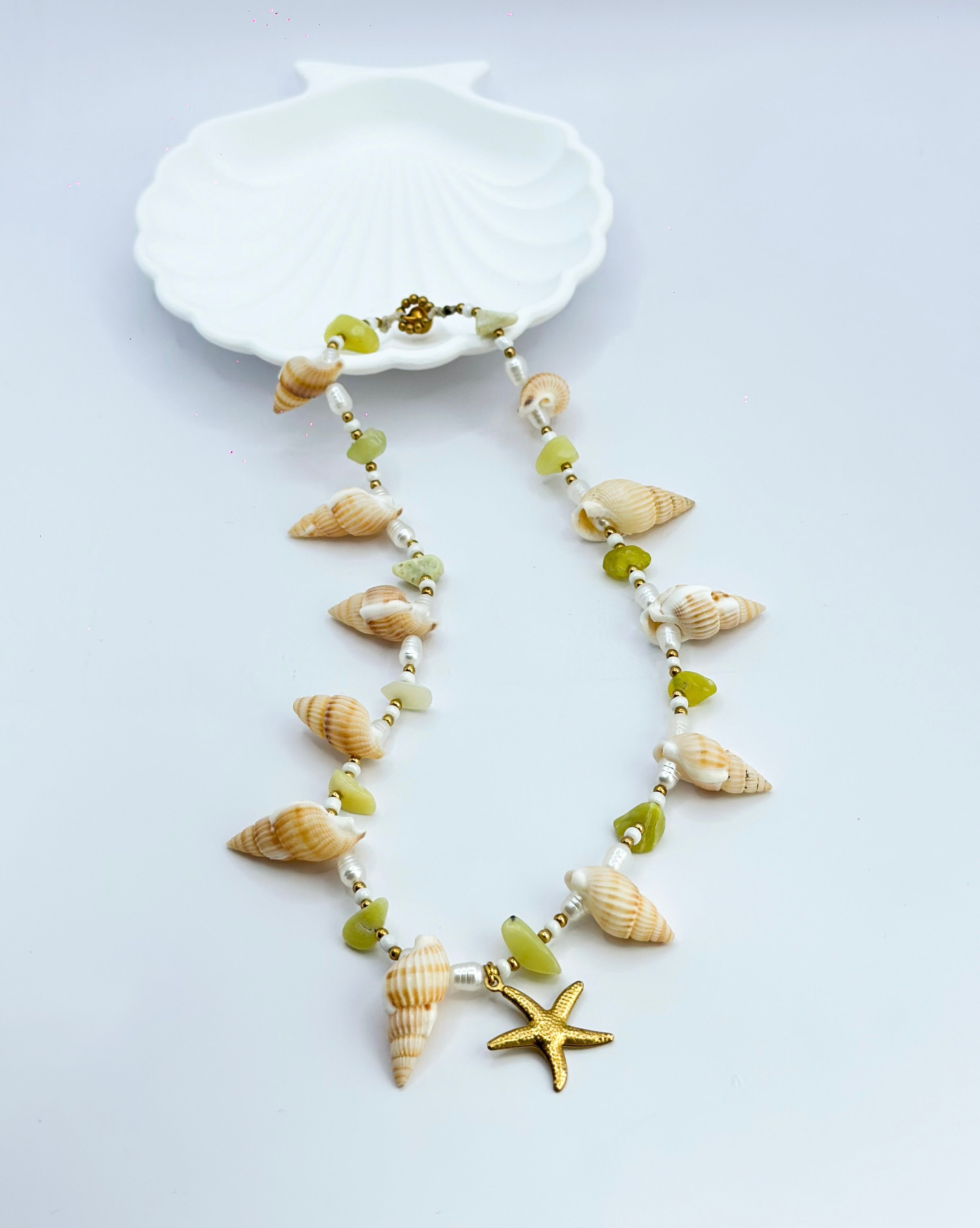 Necklace - Summer Greenery