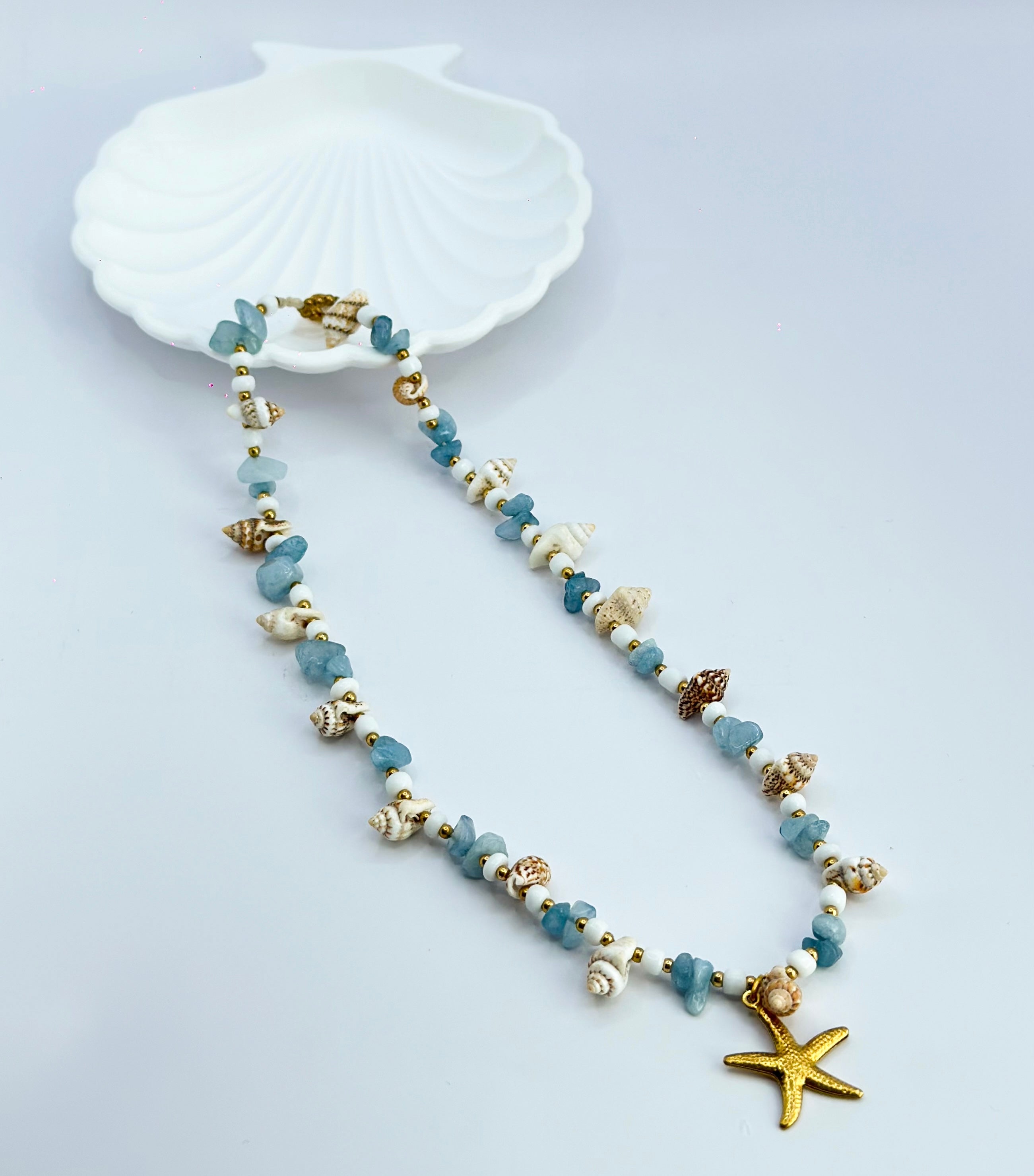 Necklace - Blue Stone