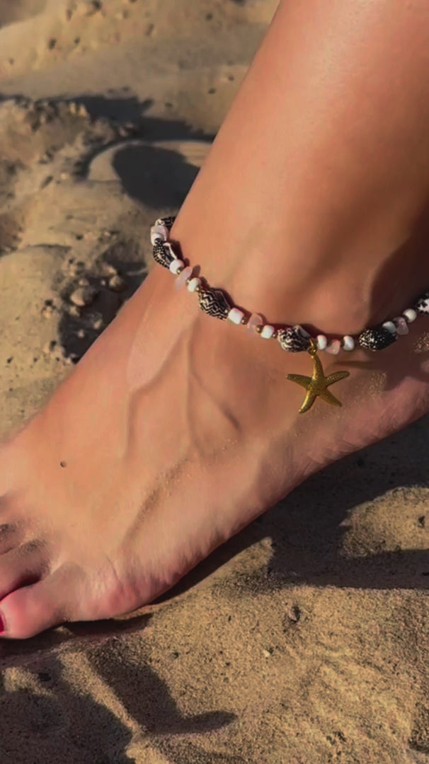 Ankle Bracelet - Pink Moon