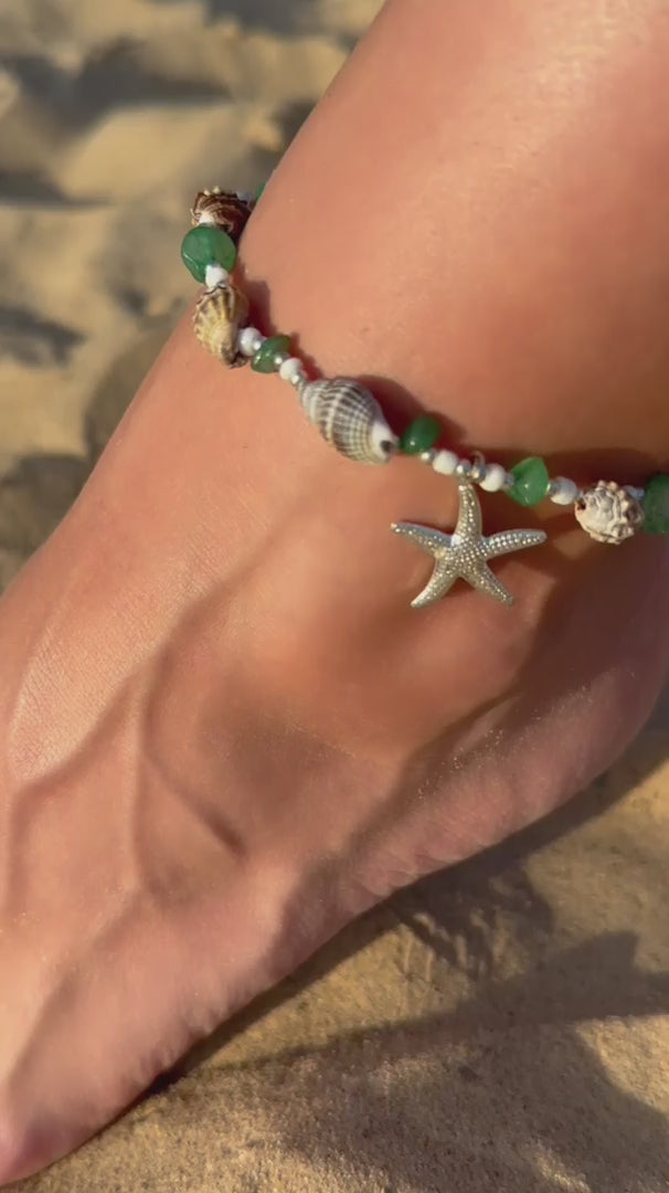 Ankle Bracelet - Green Dream