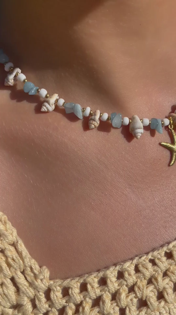 Necklace - Blue Stone